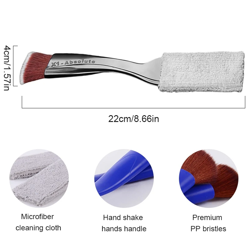 

Car Interior Detailing Brush Adjustable Super Soft Crevice Cleaning Brush Car Cleaning Tool Interior Accessories Car Styling .