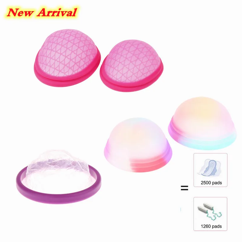 

Многоразовые диски, плоский дизайн, менструальная чаша с сверхтонкой стерилизацией, силиконовый Менструальный диск, тампон/прокладка, альт...