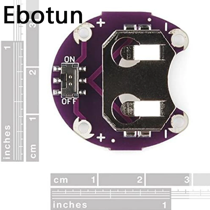 Держатель для аккумулятора LilyPad CR2032 модуль крепления батареи arduino Комплект