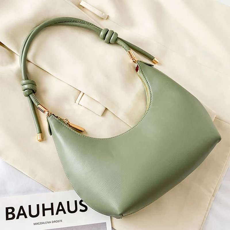 Однотонная сумка на плечо из искусственной кожи для женщин 2020 дизайнерские сумки