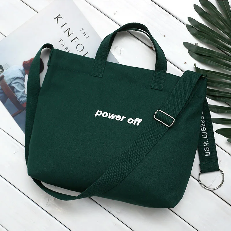 Простая женская сумка через плечо можно использовать много раз в холщовой сумке