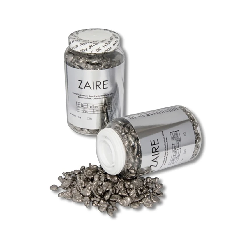 1000g Dental Metal Cobalt-Chromium NEO ZAIRE Co-Cr Base Partial Denture Alloy