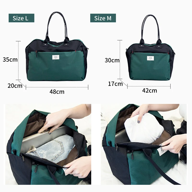 Женские дорожные сумки в стиле пэчворк Большая водонепроницаемая дамская