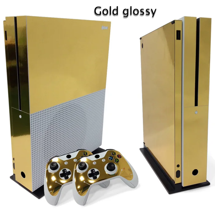 Углеродное волокно для X box one s Наклейка на консоль и 2 контроллера наклейка BOX ONE S
