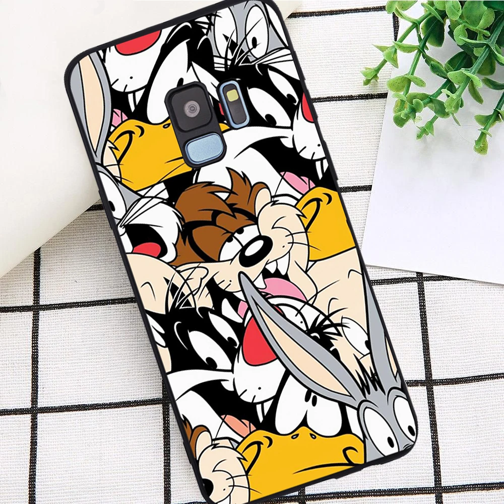 Силиконовый мультяшный Кролик для Samsung Galaxy S6 S7 Edge S8 S9 S10 Plus Lite Note 8 9 10 A30 A40 A50 A60 A70 M10 M20