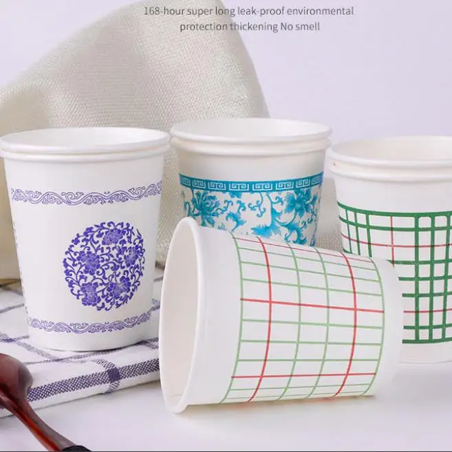 Бумага чашка одноразовые чашки бытовые брак по индивидуальному заказу Чай