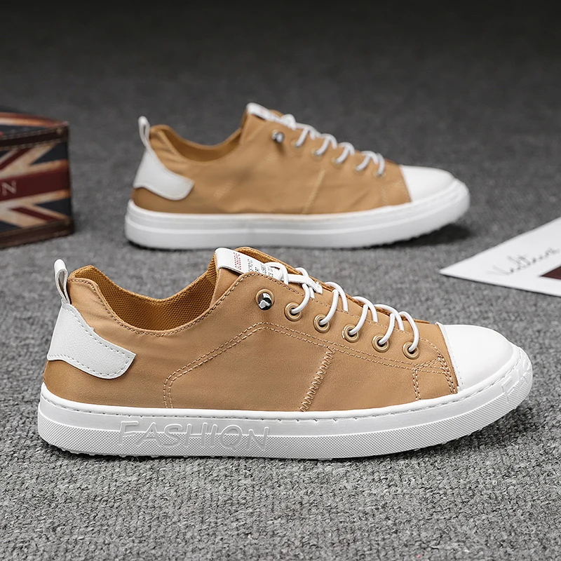 

Men Vulcanize Shoes New Arrival 2020 Sneakers Men Non-slip Male Sneakers Flat Vulcanized Shoes Fashion Replica Shoes Men