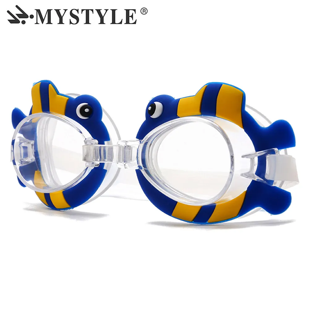 Детские подростковые плавательные очки HD Кремнеземные милые Мультяшные