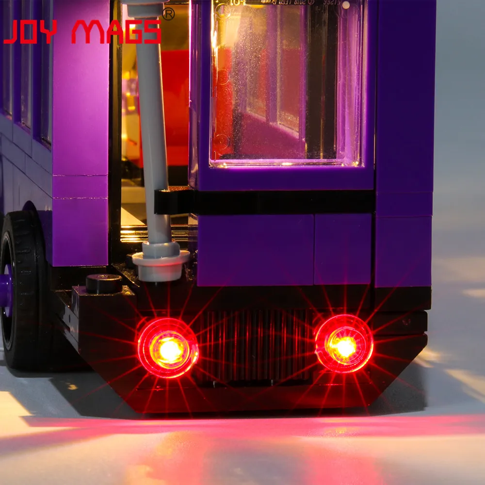 

JOY MAGS Only Led Light Kit For 75957 The Knight Bus Compatible With 11342 , (NOT Include Model)