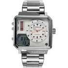 Часы BOAMIGO мужские, спортивные, цифровые, аналоговые, из нержавеющей стали, повседневные, 2020