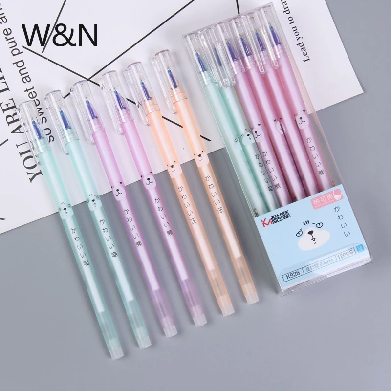 Стираемая гелевая ручка с голубыми чернилами 0 5 мм 3/6 шт./компл.| |