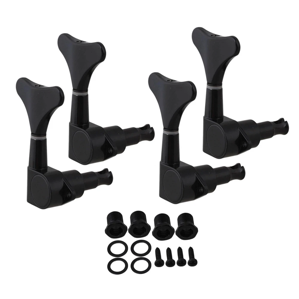 Набор черных машинных тюнеров с 4 головками для правой руки | Спорт и развлечения