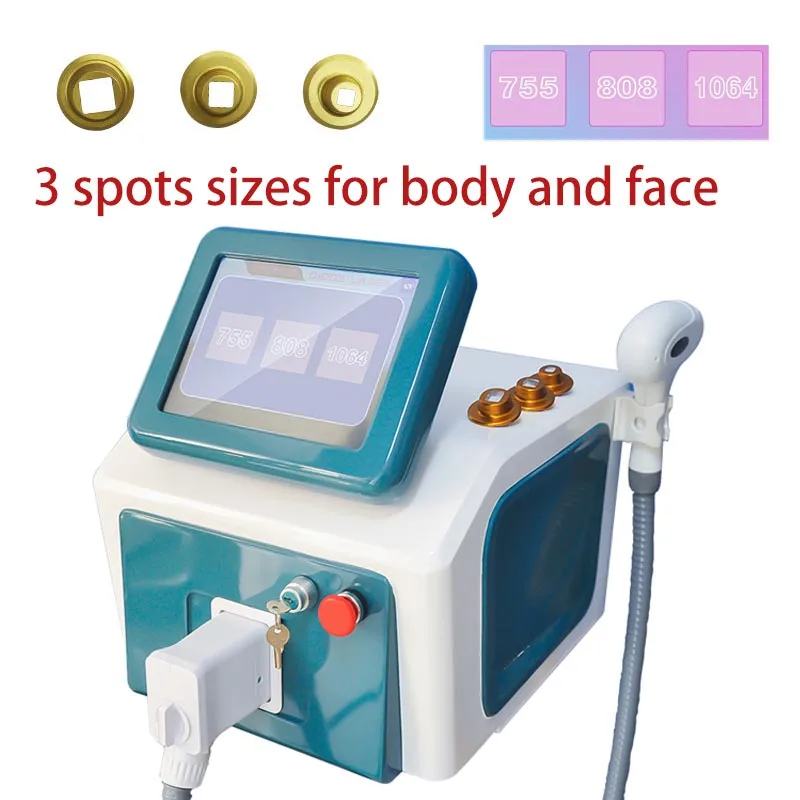 Мощный безболезненный Профессиональный аппарат для удаления волос с диодным