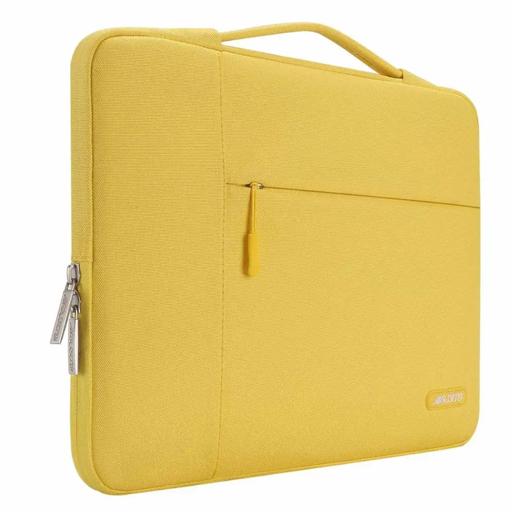 Yellow Color MOSISO 11 12 13 14 15 дюймов Сумка для ноутбука водонепроницаемая для мужчин и женщин чехол для ноутбука Macbook Pro 13,3 15,6 компьютер Ba - Цвет: Yellow Color