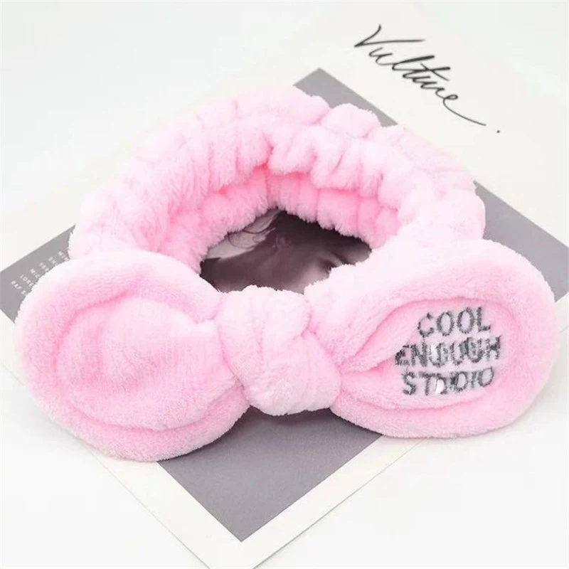 Женская эластичная повязка на голову с большими ушками |