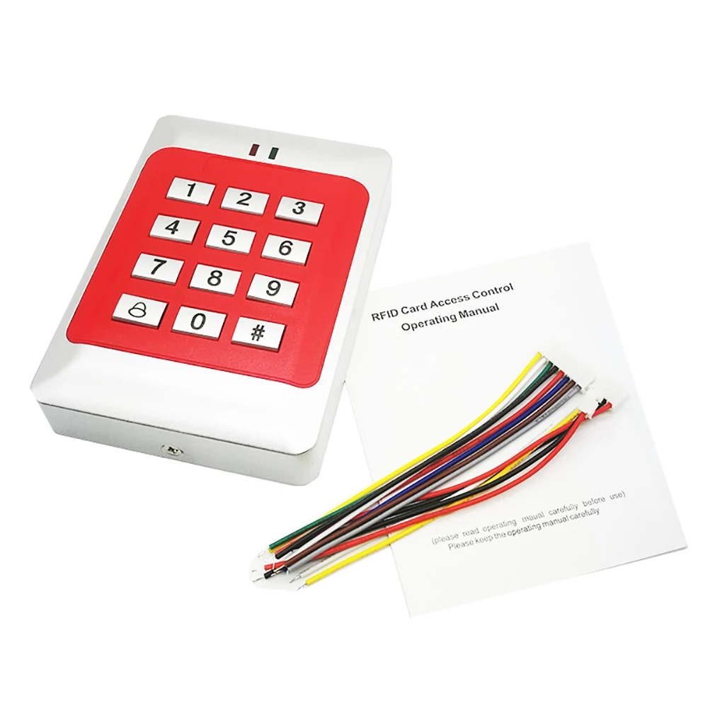 Клавиатура с подсветкой 125 кГц система контроля доступа RFID-карта | Безопасность и