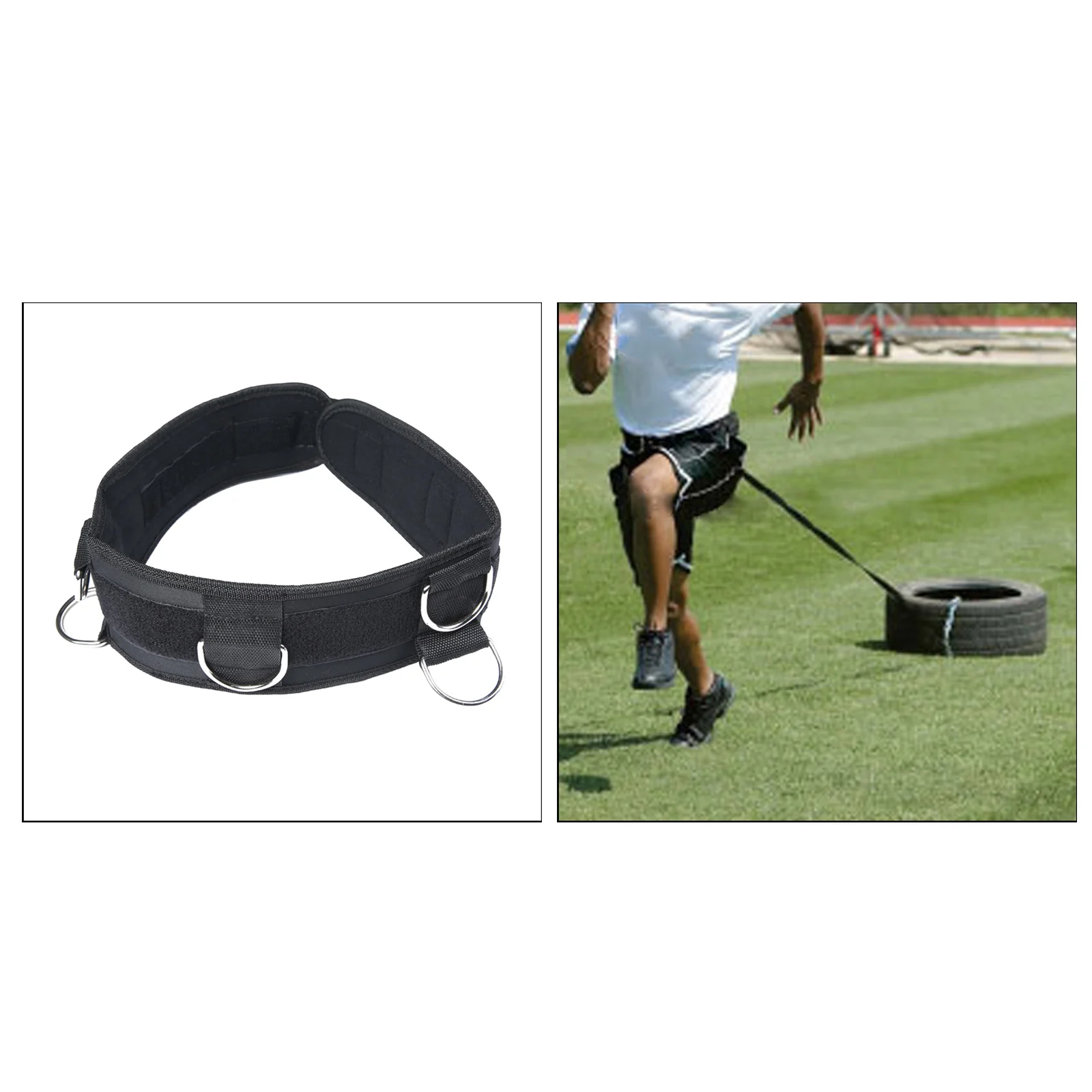 Bounce Trainer Belt Waist Strap Adjustable Sport Running Gym Resistance Band Speed Agility for Cable Machines | Спорт и развлечения