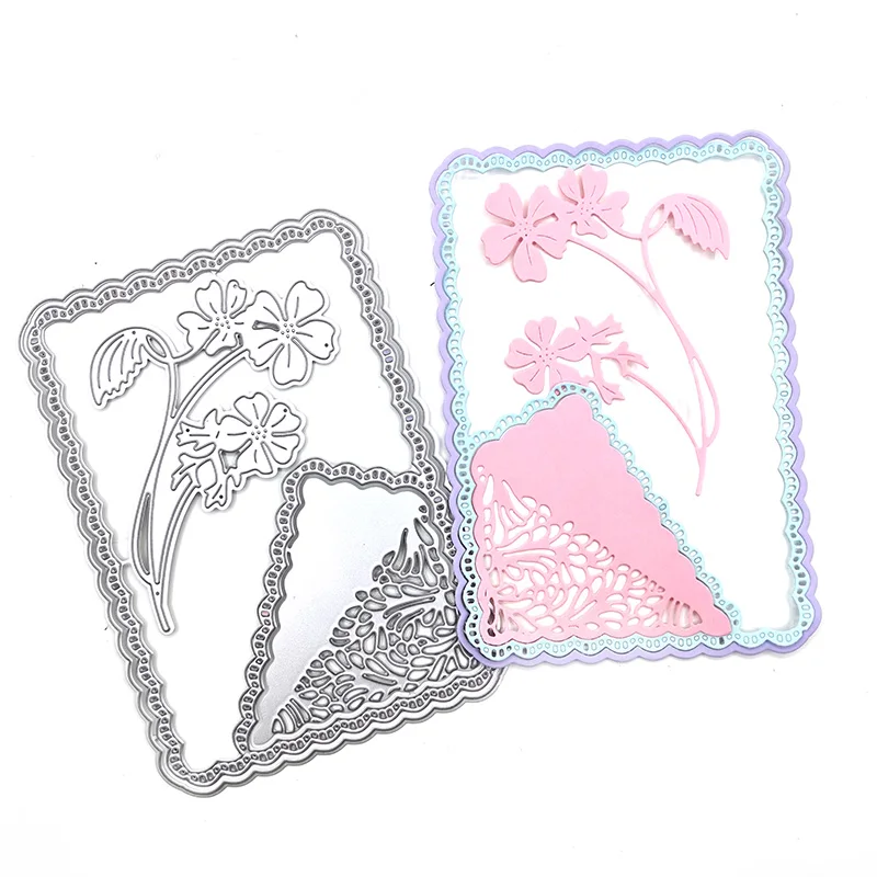 

Julyarts Frame Flower Metal Cutting Dies for Scrapbooking New 2020 for Card Making DIY Scrapbooking Cardstock Die Cut Stencils