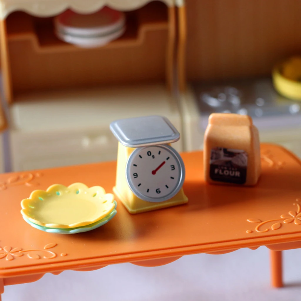 Electrodom&eacute;sticos de cocina para casa de mu&ntilde;ecas, Mini mezclador de olla, accesorios de utensilios de cocina, 1:12-2