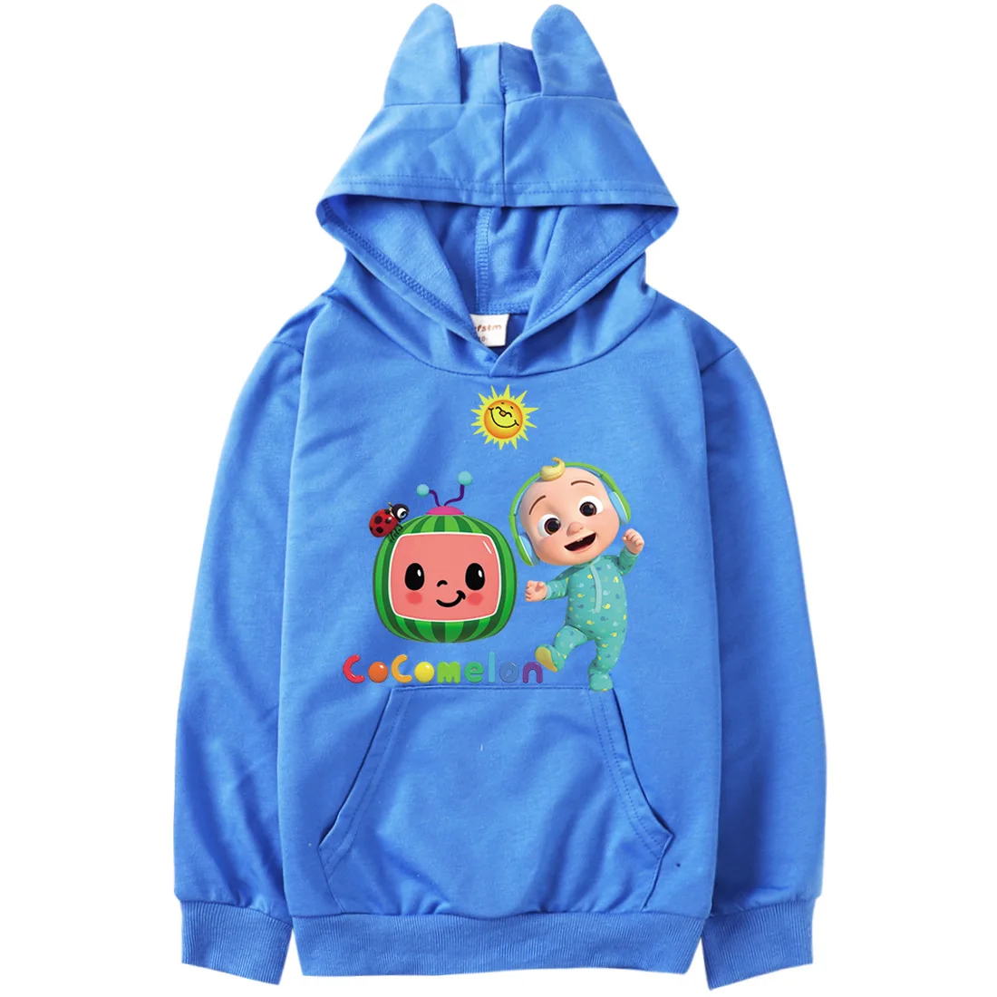 

Newest Cocomelons Hoodie Kids Spring Autumn Clothes Baby Boys Boutique Outfit Toddler Girls Hoodies with Cat Ear Yongth Clothing