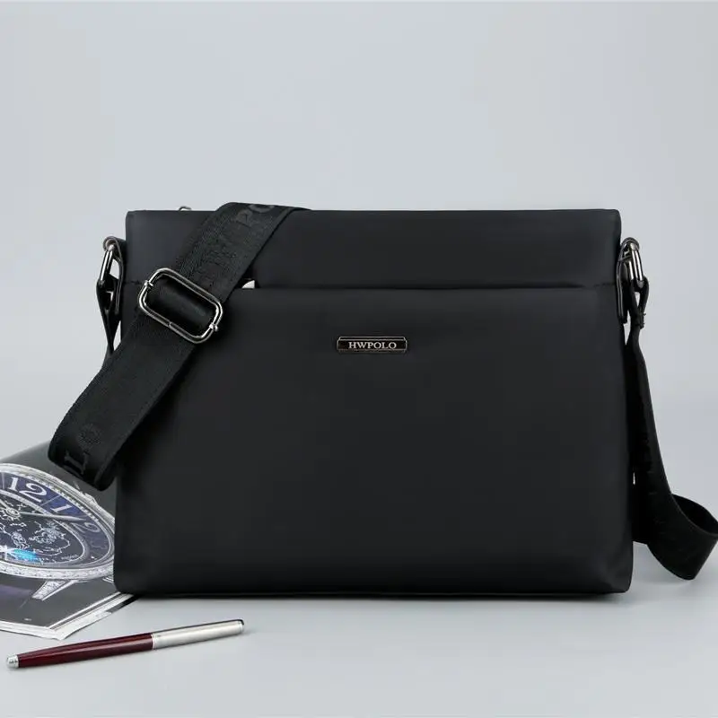 Новинка повседневная сумка через плечо однотонная водонепроницаемая Оксфорд