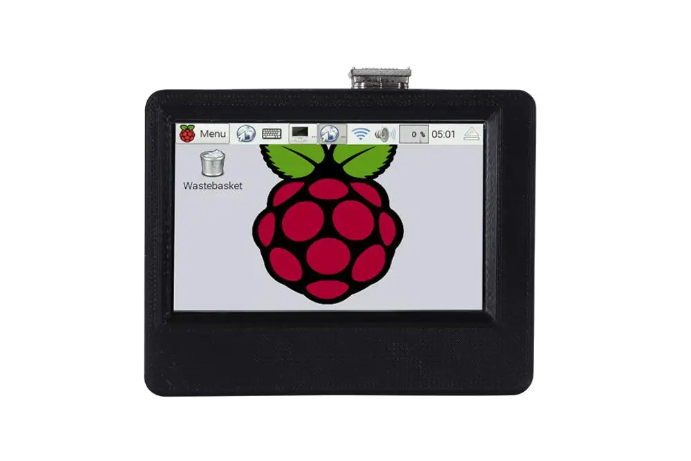 Новый 3 5 дюймовый USB сенсорный экран HDMI ЖК дисплей 480x320 для Raspberry Pi 3B + 3B|Аксессуары