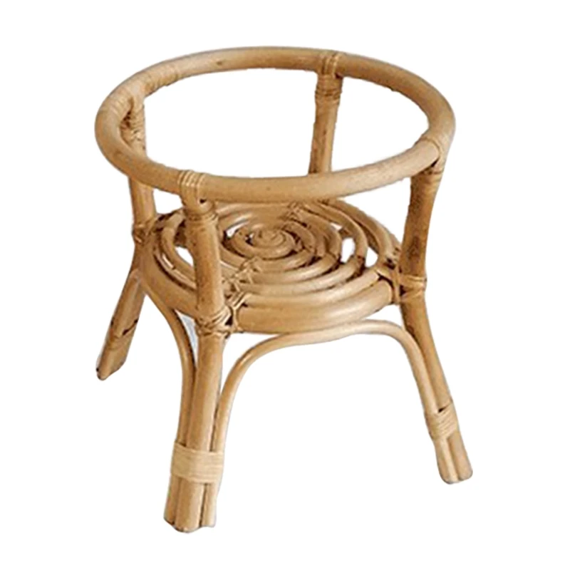 

Natural Rattan Plant Stand Rack Indoor Flower Pot Holder Garden Vine Trellis Shelf Home Garden Balcony Decor