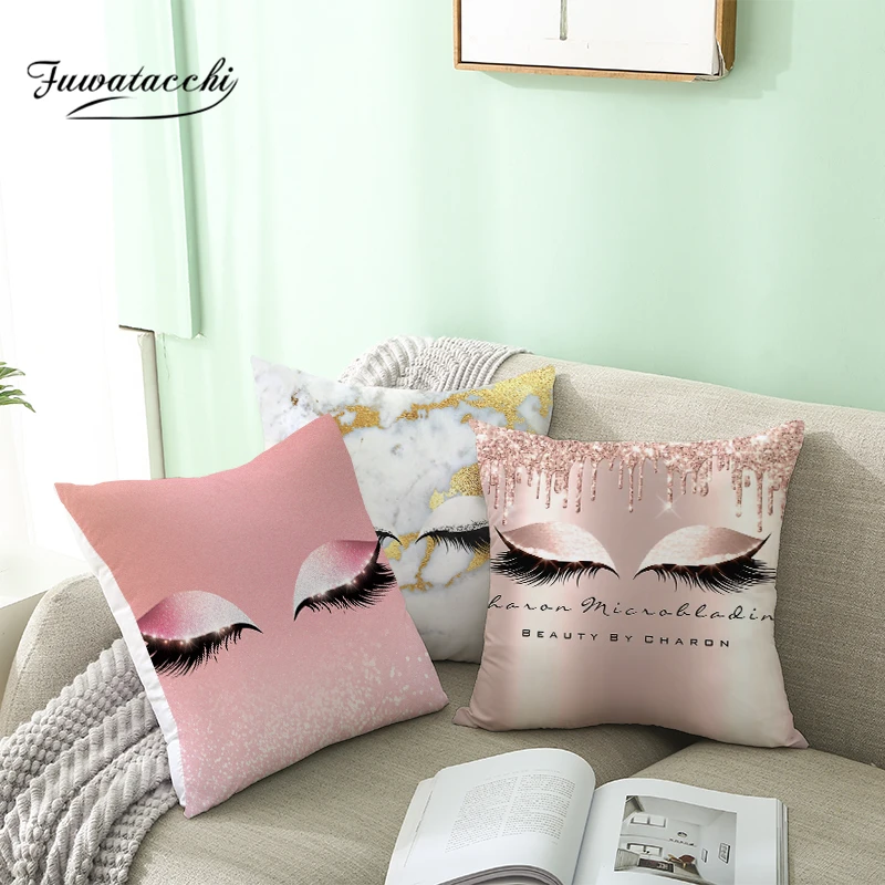 Fuwatacchi Очаровательная подушка для губ наволочка домашней свадебной подушки с