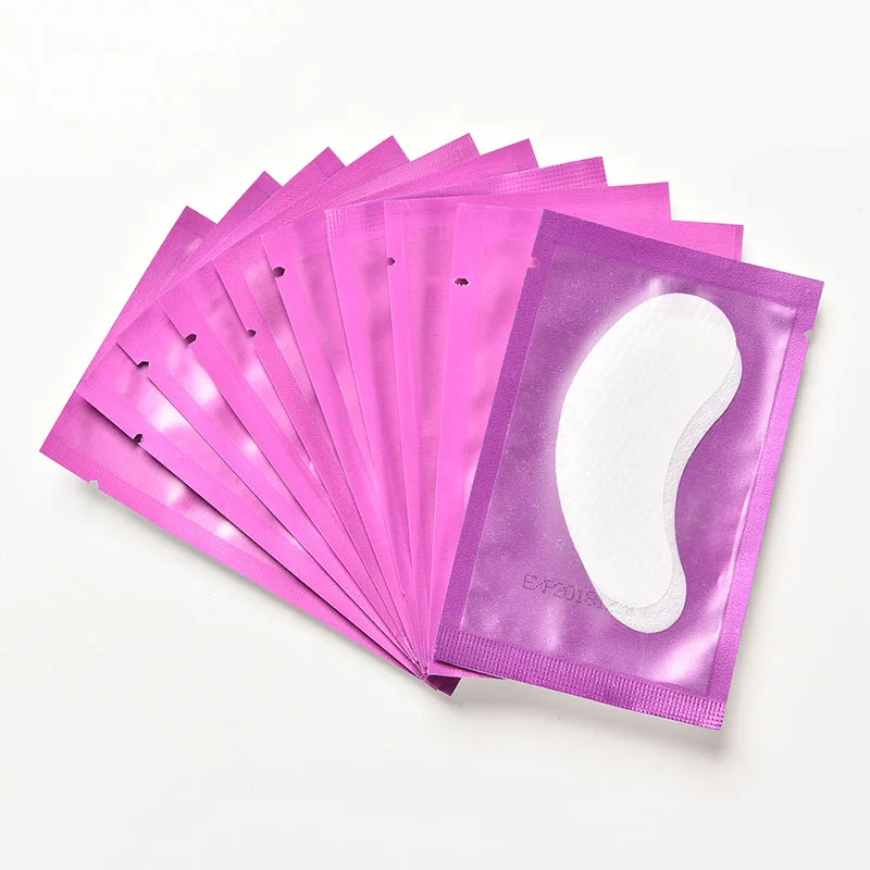 

6 Pairs Paper Patches Eyelash Under Eye Pads Lash Eyelash Extension Paper Patches Eye Tips Sticker Wraps Make Up Tools