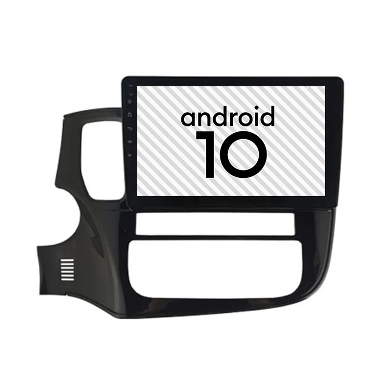 Совершенно новый автомобильный Android 10 0 gps 2.5D Взрывозащищенный экран для Mitsubishi