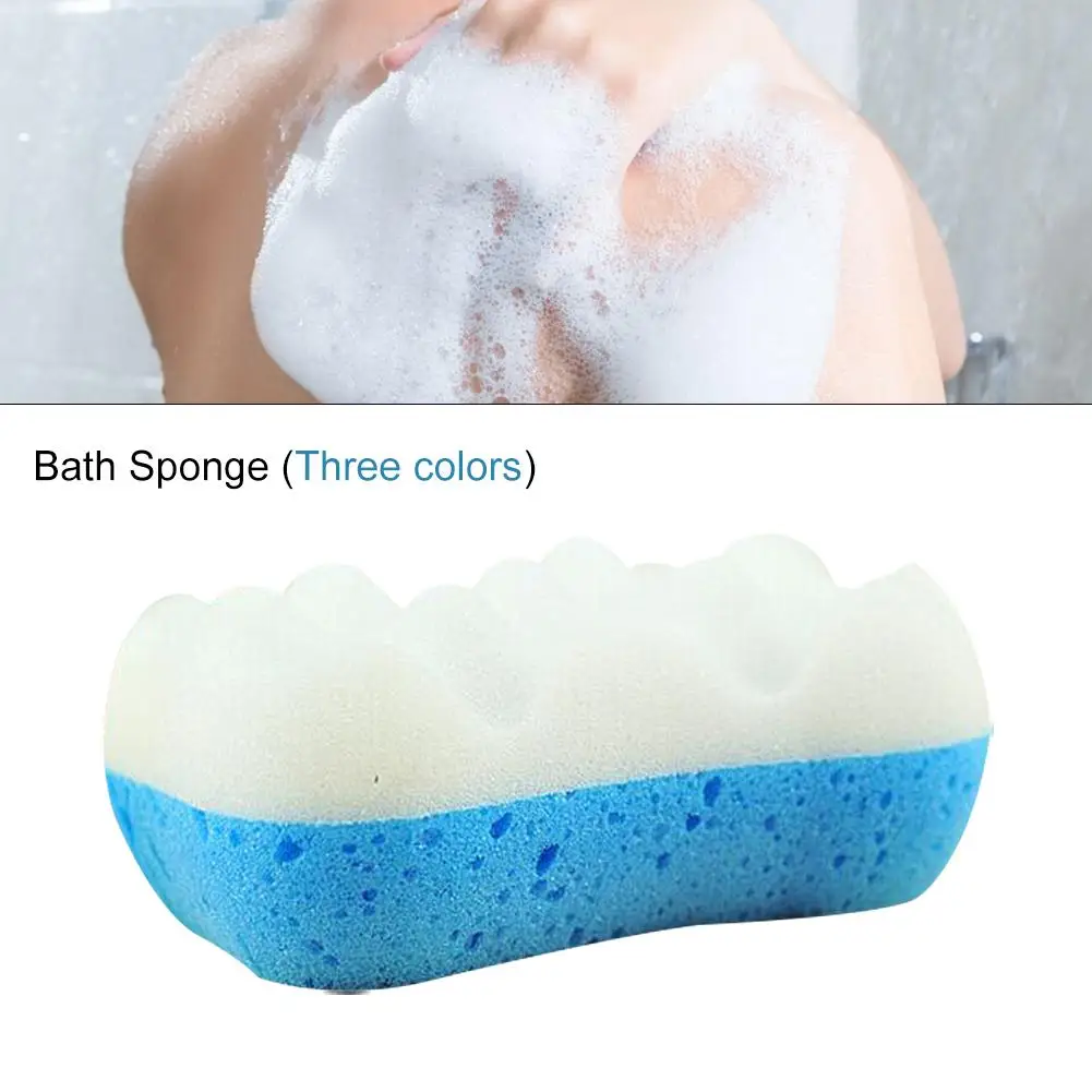 1 шт. 3 стиля мягкая ванна для чистки тела спа губка скруббер взрослых ванной скраб