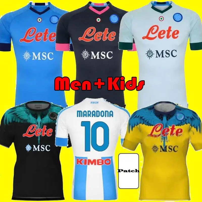 

Napoli soccer jersey Naples ajax 2021 2022 KOULIBALY Maradona camiseta de INSIGNE MILIK maillots H.LOZANO MERTENS footba