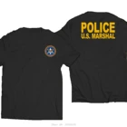 Футболка мужская хлопковая, забавная тенниска с принтом спецназ, спецназ из команды США, с принтом Маршал, уличная одежда