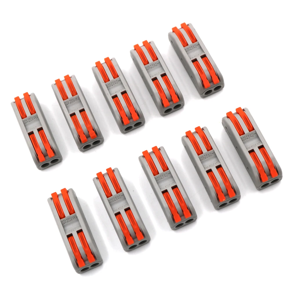 10 шт./лот PT-2-2 проводка кабеля разъем провода клемма блока винторезный станок