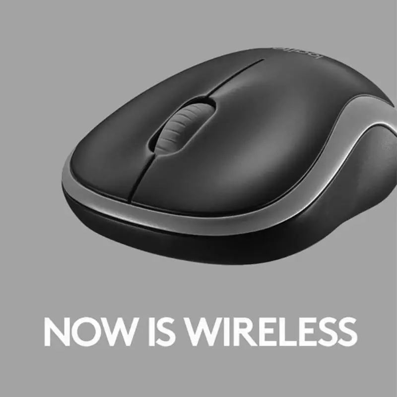 Logitech M185/186 2,4 ГГц Беспроводной USB нано-приемник Мышь 3 кнопки 1000 Точек на дюйм Офис игровые оптические мыши для ноутбука, настольного компьютера