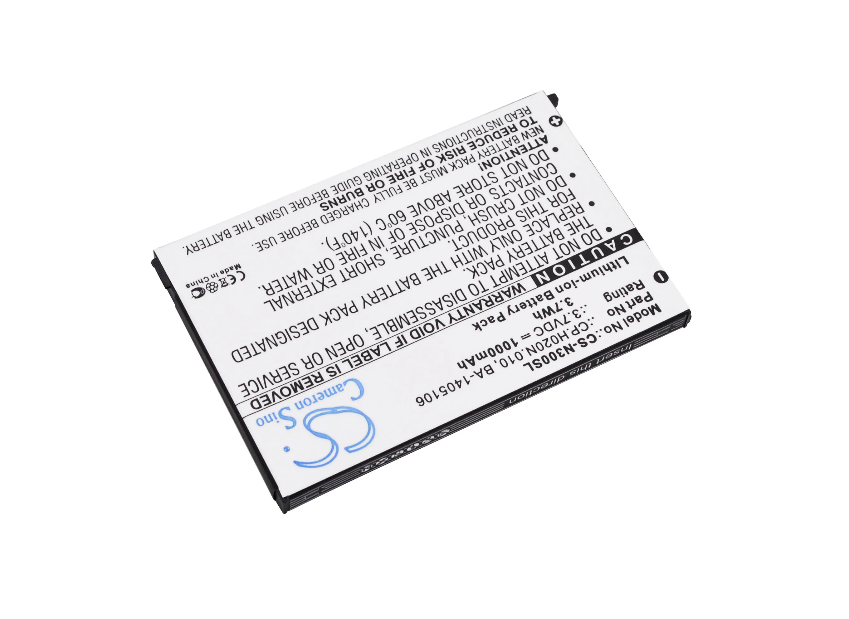 Cameron Sino PDA/Карманный Аккумулятор для ПК подходит Socketmobile Somo 650 ( P/N BA 1405106 CP.H020N.010 HC1601