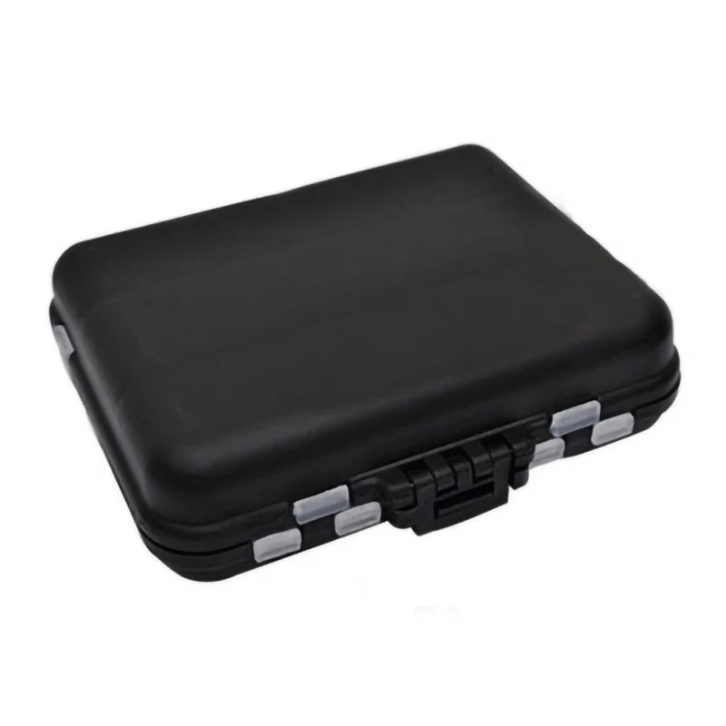 2019 Рыболовные Снасти Коробка двухсторонняя много отсеков водонепроницаемые