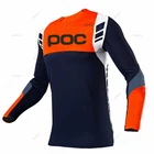 Футболка для горного велосипеда TEAM POC, камуфляжная футболка для горного велосипеда, Мужская футболка для горного велосипеда, одежда для езды на велосипеде
