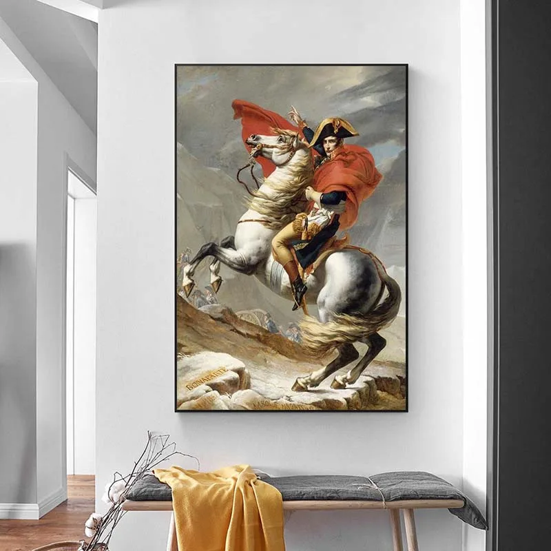 

Napoleon Famous Art Canvas Paintings On the Wall Art Posters And Prints Classical Napoleon Canvas Art Pictures For Living Room
