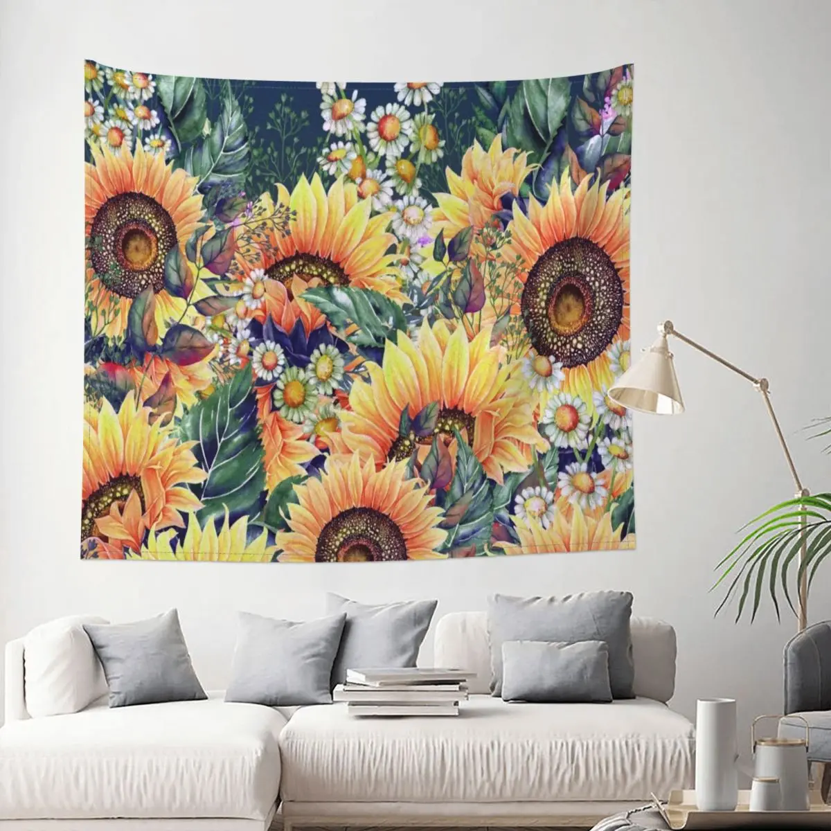 

Vintage Garden Tapestry Flower Floral Nature Art Decoration Wall Room Home Decor Hanging Living room Kawaii Cute Fashion