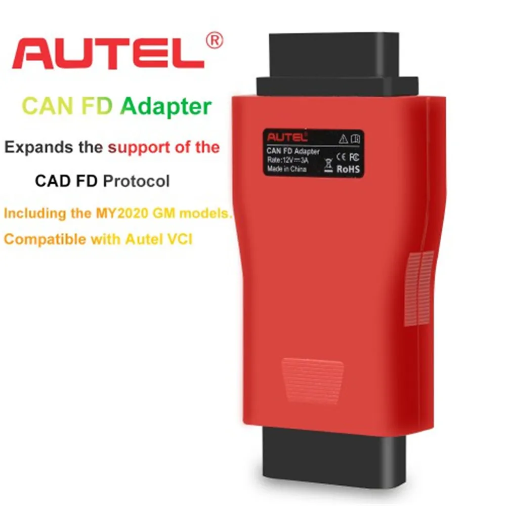 Адаптер Autel CAN FD глобальная поддержка диагностики FD-протокольных транспортных