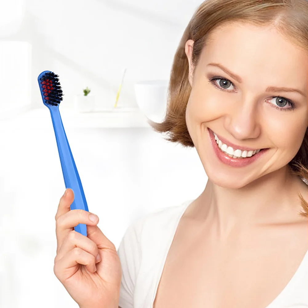 2 шт. пара зубных щеток в форме сердца Ультрамягкая зубная щетка для ухода за