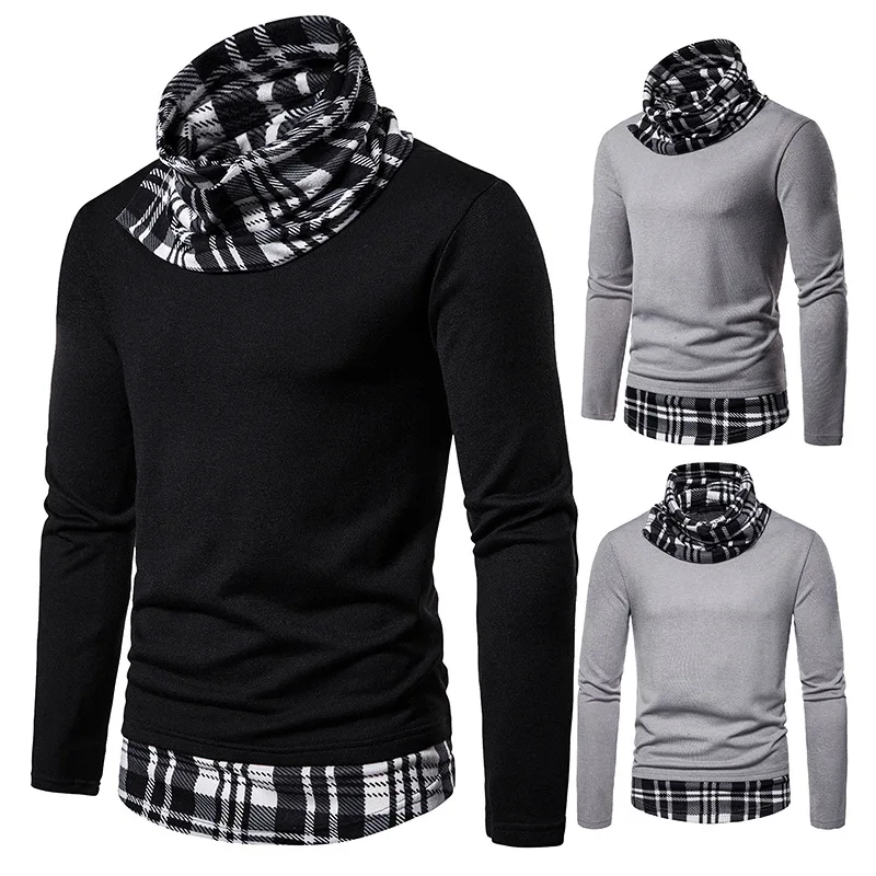 Новинка Мужская модная одежда пуловер свитера весенние мужские в стиле