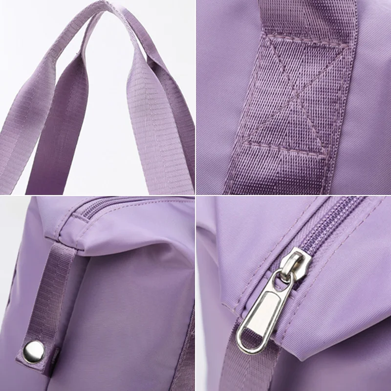 Dry Wet Combo Yoga Bag for Women Sports Fitness Exercise Shoulder Bag Portable Blosa Expandable Travel Duffle