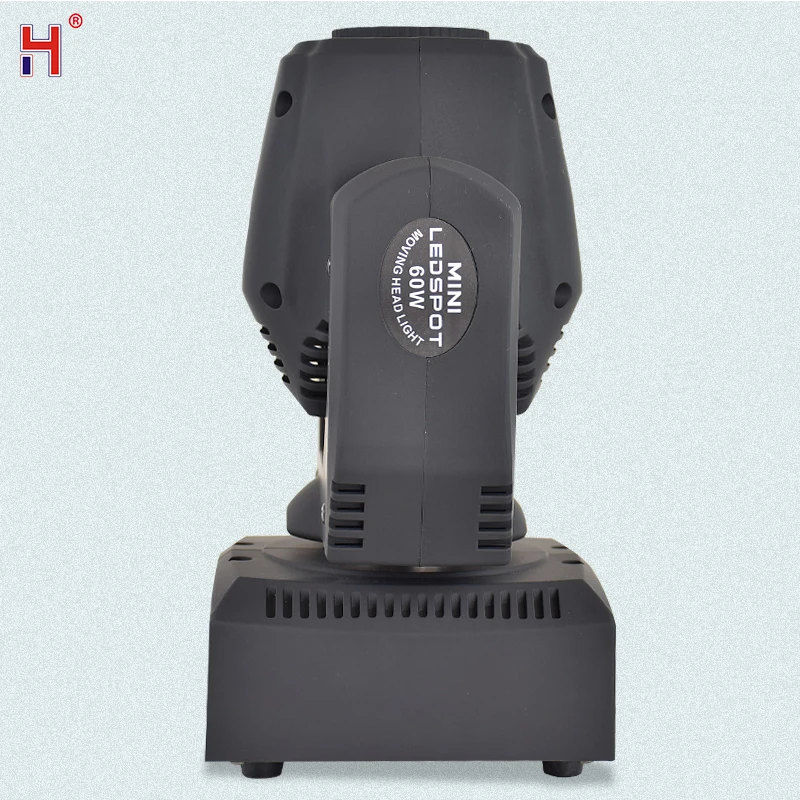 Flight Case With 60W Mini Led Dmx Gobo Moving Head Spot Light For Club Dj Stage Lighting Party Disco Wedding Event | Лампы и освещение