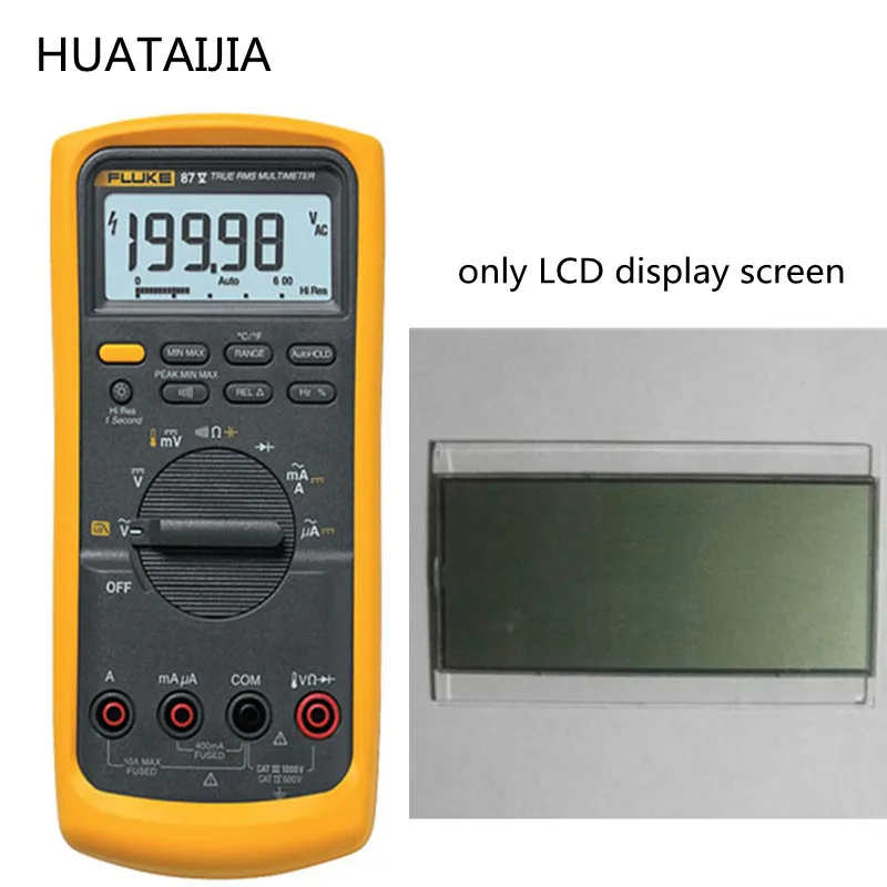 Pantalla LCD de 87v para FLUKE 87-5, mult&iacute;metro Digital, pantalla de visualizaci&oacute;n-0