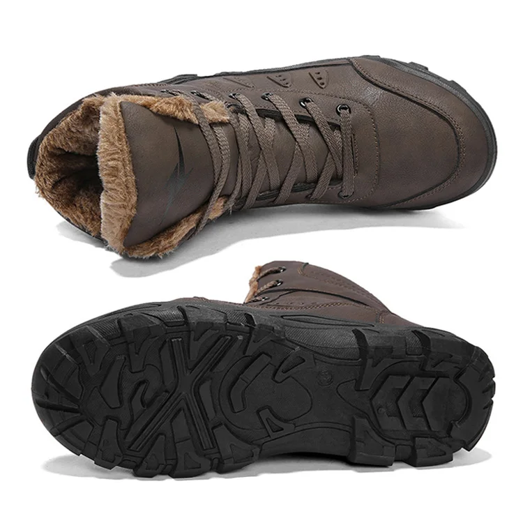 Зимние ботинки Мужская зимняя обувь мужские армейские в стиле милитари мужская