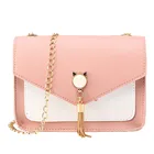 Роскошная дизайнерская сумочка с кисточками на цепочке, Женский чехол на плечо с бахромой, маленькая квадратная сумка-мессенджер, женская сумка через плечо, #20