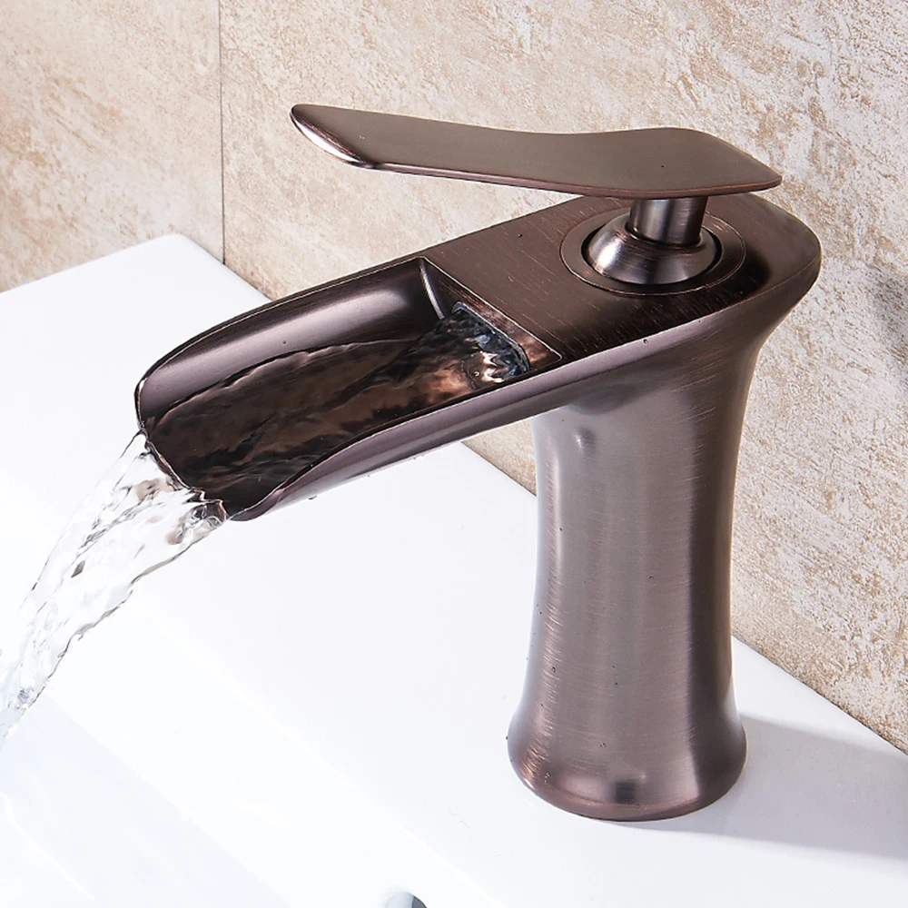 Хромированный кран для умывальника античная латунь винтажный смеситель унитаза