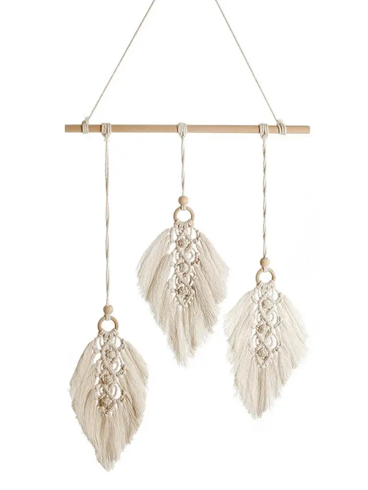 3 шт./компл. Новый скандинавский богемный Плетеный вручную хлопковый шнур с